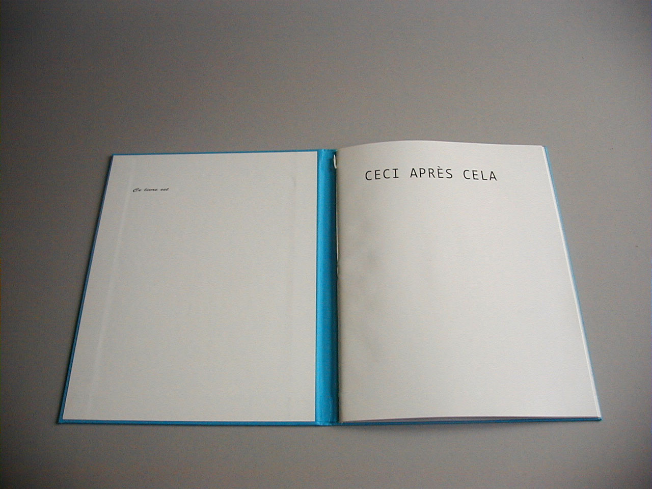 image du titre CECI APRÈS CELA