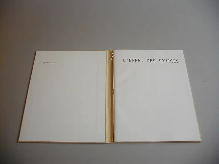 image du titre L'EFFET DES SOURCES