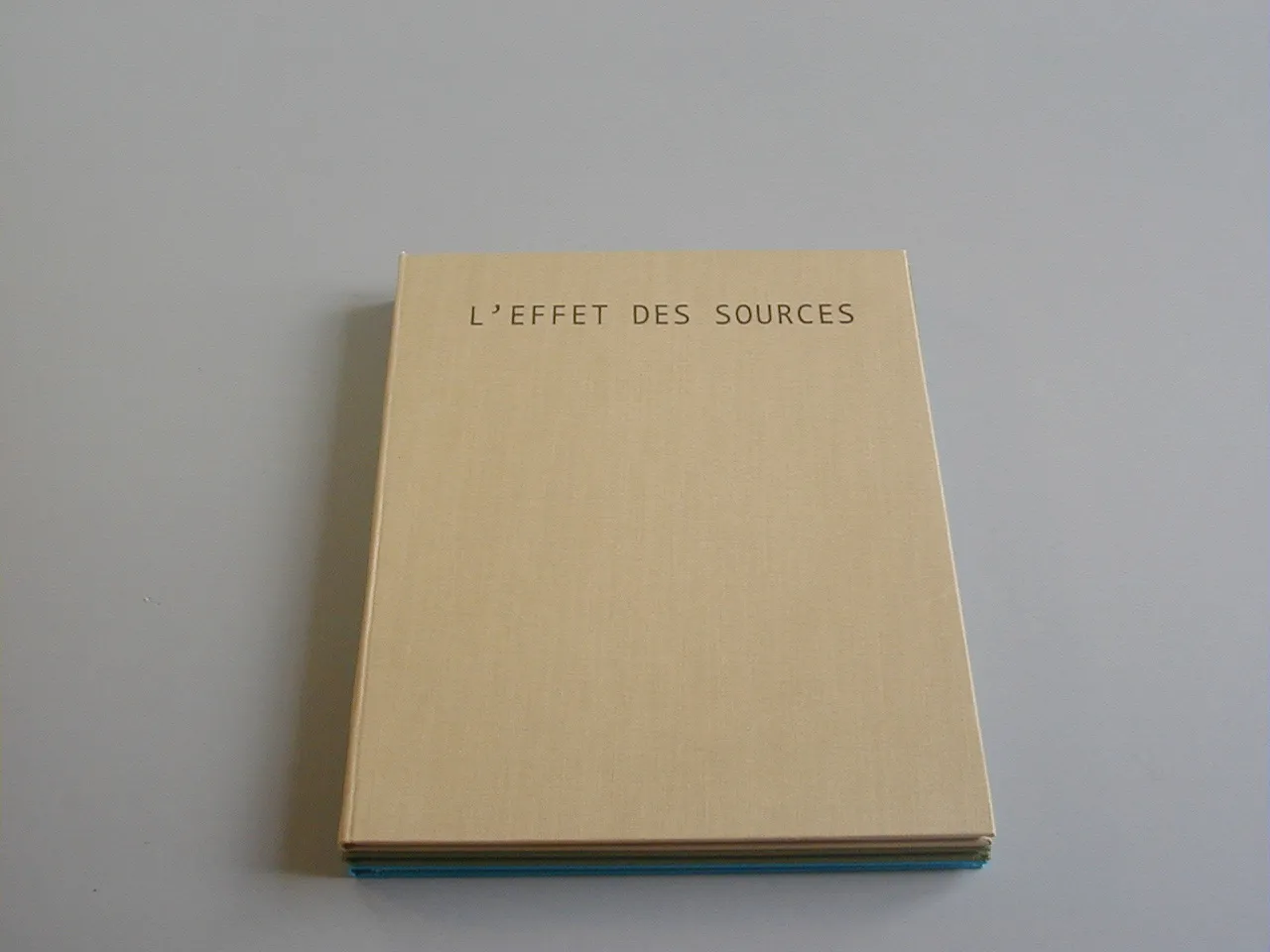 image du titre L'EFFET DES SOURCES