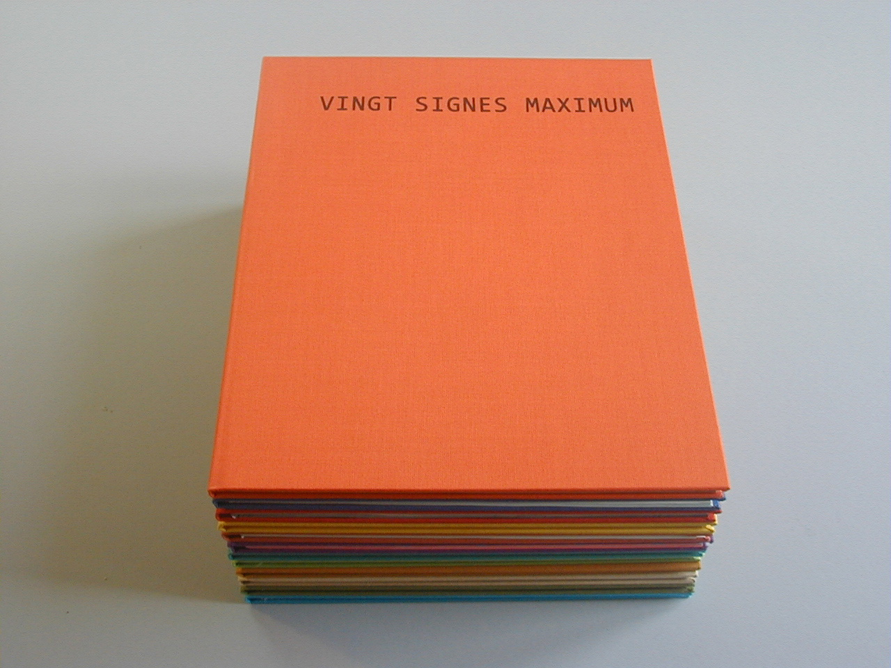 image du titre VINGT SIGNES MAXIMUM