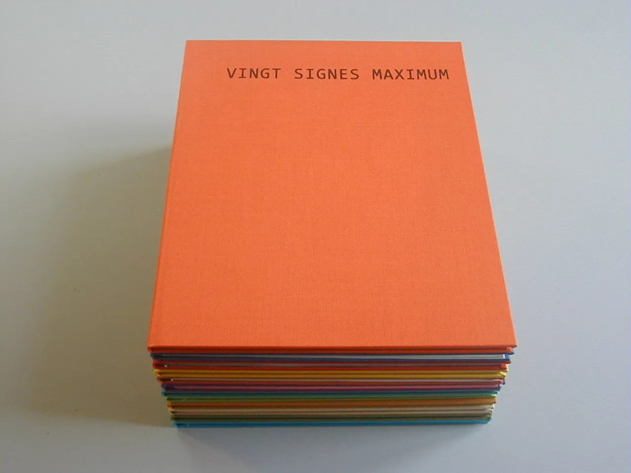 image du titre VINGT SIGNES MAXIMUM