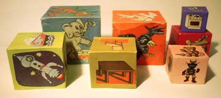 Jeu de cubes roumains