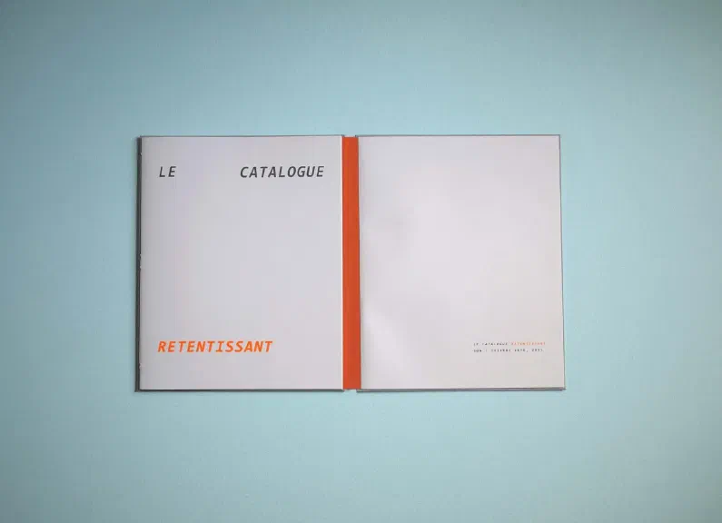image du titre LE CATALOGUE RETENTISSANT