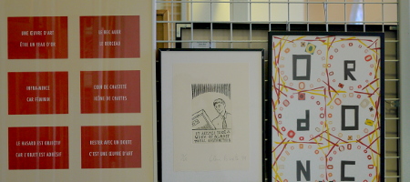 anagramme, Glen Baxter, Bernard Heidsieck.