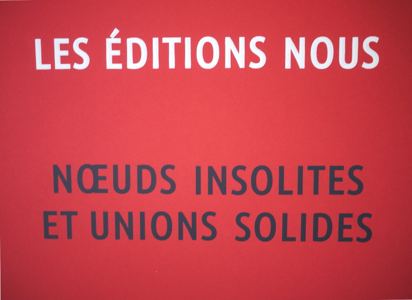 image du titre LES ÉDITIONS NOUS